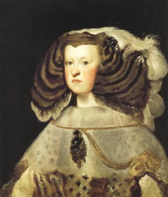 Diego Velazquez Portrait de la reine Marie-Anne (df02) Norge oil painting art